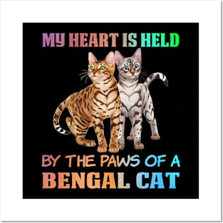 bengal cat Posters and Art